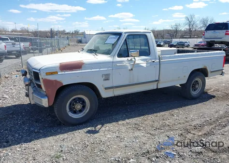 1983 Ford F250 из США, поврежденный, VIN 1FTHF2511DPB05061